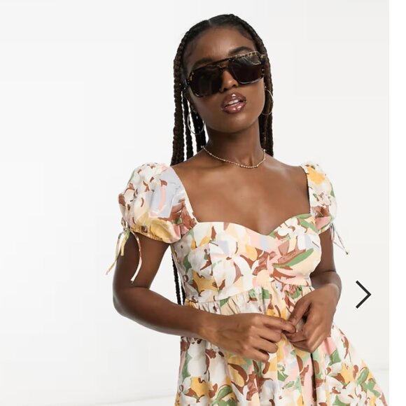 Abercrombie floral dress NWT - Picture 2 of 5